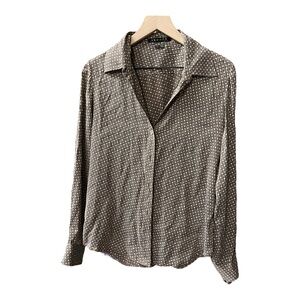 EUC Theory Shirt 95% silk, Brown